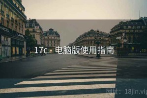 17c - 电脑版使用指南