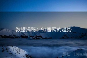 数据揭秘：91官网的趋势