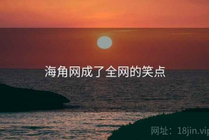 海角网成了全网的笑点